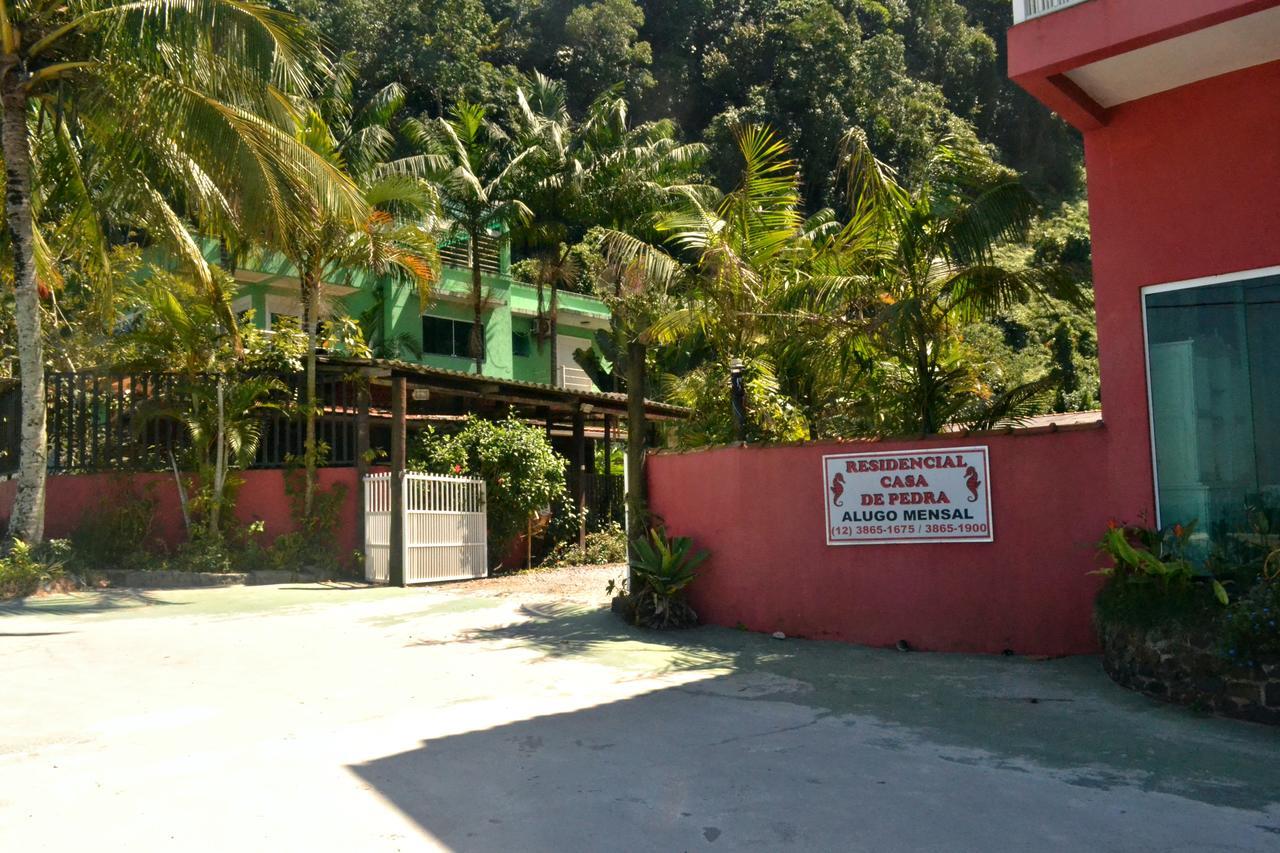 Pousada Casa De Pedra Boicucanga Esterno foto